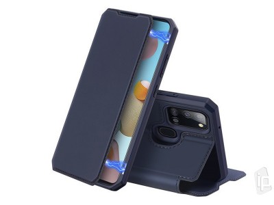Luxusn Skin X puzdro (modr) pre Samsung Galaxy A21S