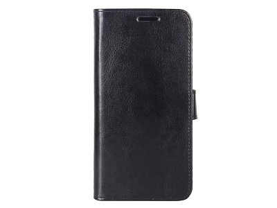 Elegance Stand Wallet Black (ierne) - Peaenkov puzdro na Samsung Galaxy S21 FE