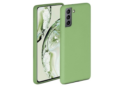Liquid Silicone Cover Green (zelen) - Ochrann kryt (obal) na Samsung Galaxy S21 Plus