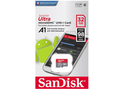 SanDisk Ultra microSDHC UHS-I A1 pamov karta microSDHC 32GB 100 MB/s Class 10