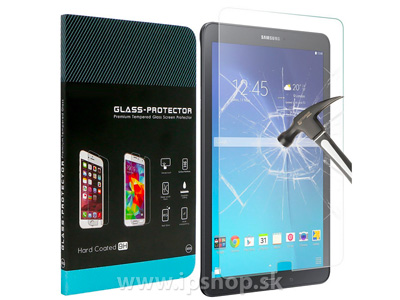 Temperovan tvrden ochrann plastov sklo na displej pre Samsung Galaxy Tab E 9.6" **VPREDAJ!!