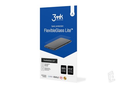 3mk Flexible Glass Lite (re) - Flexi sklo na displej pre iPhone 8