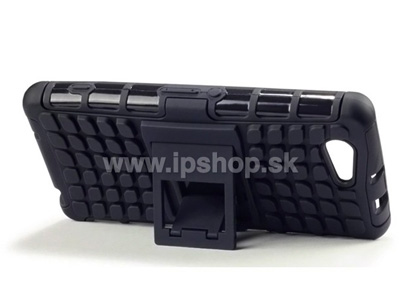Sony Xperia Z3 Compact Armor Case Black (ierny) + ochrann flia na displej