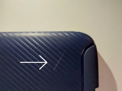 BAZR Carbon Fiber Blue (modr) - Ochrann kryt (obal) pre Moto G7 Play **AKCIA!!
