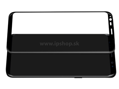 3D CP+ MAX - Temperovan� tvrzen� ochrann� sklo na cel� displej pro SAMSUNG Galaxy S8 Plus - �ern� **V�PREDAJ!!