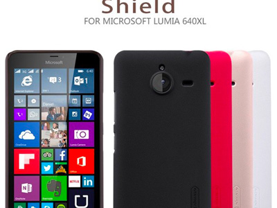Microsoft Lumia 640 XL Exclusive SHIELD Black - luxusn ochrann kryt (obal) + flia na displej