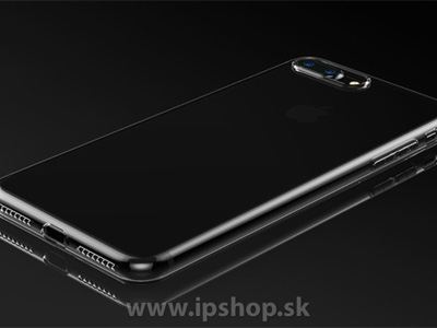 BASEUS ochrann� kryt (obal) Ultra Slim TPU Simple Series Black (�ed�) na Apple iPhone 7 Plus / iPhone 8 Plus