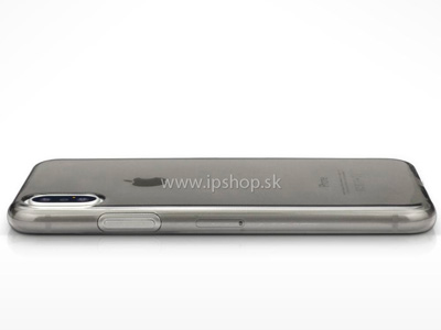 Ochrann gelov kryt (obal) TPU Smokey Black (dymov ed) na Apple iPhone X / XS **AKCIA!!