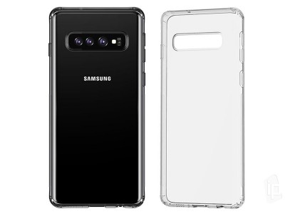 Baseus Simplicity Anti-Fall TPU Clear (ir) - Znakov ochrann kryt (obal) na Samsung Galaxy S10