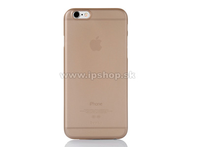 Ochrann kryt (obal) Benks Ultra Slim Frosted Golden Brown (hnedozlat) na Apple iPhone 6 Plus / 6S Plus (5.5") **VPREDAJ!!