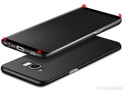 Zadn ochrann kryt (obal) Slim Line Elitte Black (ierny) na Samsung Galaxy S8