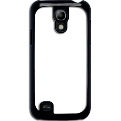 Kryt (obal) s potiskem (vlastní fotkou) s černým plastovým okrajem pro Samsung Galaxy S4 Mini