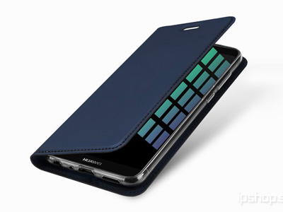 Luxusn Slim Fit puzdro Dark Blue (tmavomodr) na HUAWEI P Smart 2018