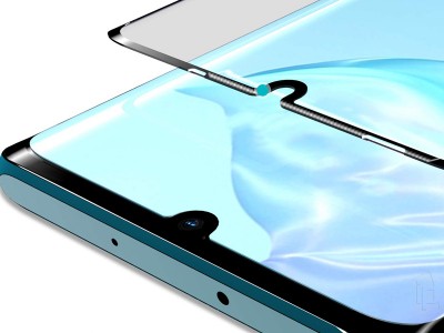 2.5D Glass - Tvrden ochrann sklo s pokrytm celho displeja pre Huawei P30 Pro **AKCIA!!