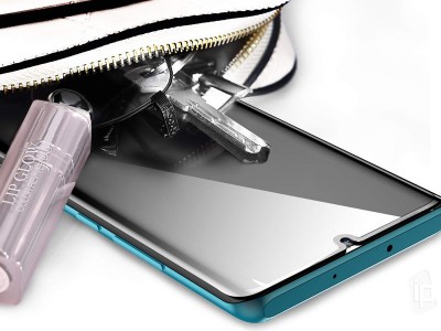 2.5D Glass - Tvrden ochrann sklo s pokrytm celho displeja pro Huawei P30 Pro **AKCIA!!