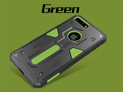 Defender II - odoln ochrann kryt (obal) na Apple iPhone 8 Plus zelen **VPREDAJ!!