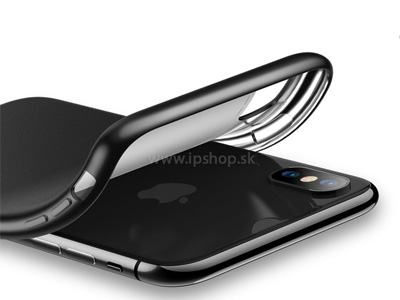 Luxusn ochrann kryt (obal) Cafele TPU Black (ern) na Apple iPhone X / XS **AKCIA!!