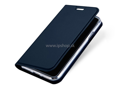 Luxusn Slim Fit puzdro Dark Blue (tmavomodr) na Apple iPhone X / XS