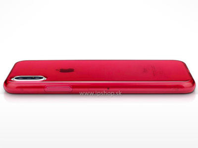 Ochrann gelov kryt (obal) TPU Red (erven) na Apple iPhone X / XS **AKCIA!!