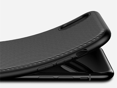 Carbon Fiber Black - odoln ochrann kryt (obal) pro Apple iPhone X/XS ern **AKCIA!!
