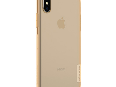 Luxusn ochrann kryt (obal) Nature TPU Gold (zlat) na Apple iPhone X/Xs **VPREDAJ!!