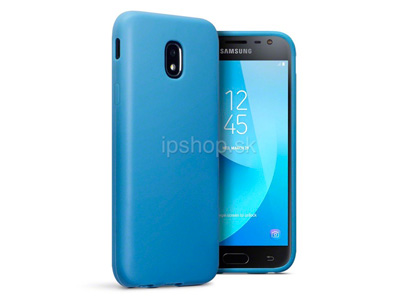 Ochrann gelov/gumov kryt (obal) TPU Matte Blue (matn modr) na Samsung Galaxy J3 (2017)