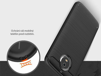 Fiber Armor Defender Grey (ed) - odoln ochrann kryt (obal) na Moto G5s