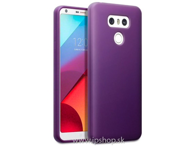 Ochrann gelov/gumov kryt (obal) farba Purple Matte (fialov matn) na LG G6 **AKCIA!!