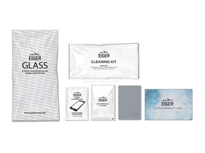 3D Glass EIGER - Temperovan tvrzen sklo na cel displej pro Nokia 3 **VPREDAJ!!