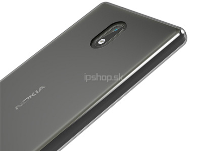 Ochrann gelov kryt (obal) TPU Smokey Black (dymov ed) na Nokia 3 **VPREDAJ!!