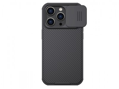 Nillkin CamShield Pro (ierny) - Plastov kryt (obal) s ochranou kamery na Apple iPhone 14 Pro