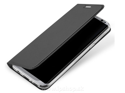 Luxusn Slim pouzdro na Samsung Galaxy S8 (tmavoed)