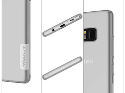 Luxusn ochrann kryt (obal) Nature TPU Clear (ry) na Samsung Galaxy Note 8 **VPREDAJ!!