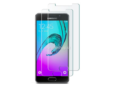 Glass Screen Protector - temperovan tvrden sklo 2ks v balen na displej pre Samsung Galaxy A3 (2016) **VPREDAJ!!