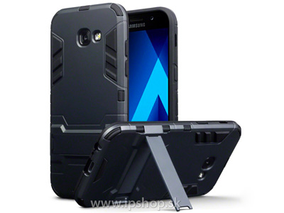 Armor Stand Defender Black (ern) - odoln ochrann kryt (obal) na Samsung Galaxy A5 (2017) **AKCIA!!