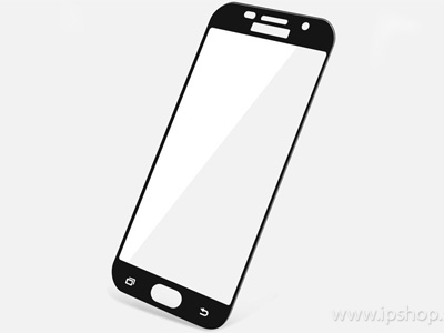 Tempered Glass Black - temperovan tvrzen ochrann sklo na cel displej pro Samsung Galaxy A5 (2017) ern