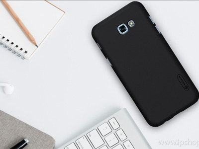 Exclusive SHIELD Black - luxusn� ochrann� kryt (obal) �ierny na Samsung Galaxy A7 (2017) + f�lia na displej **V�PREDAJ!!