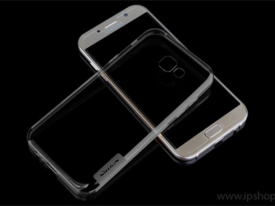 Luxusn� ochrann� kryt (obal) Nature TPU Smokey Black (dymov� �ed�) na Samsung Galaxy A7 (2017) **V�PREDAJ!!