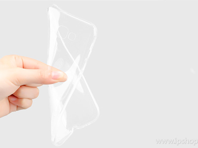 Luxusn� ochrann� kryt (obal) Nature TPU Smokey Black (dymov� �ed�) na Samsung Galaxy A7 (2017) **V�PREDAJ!!