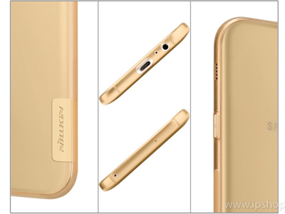 Luxusn� ochrann� kryt (obal) Nature TPU Smokey Black (dymov� �ed�) na Samsung Galaxy A7 (2017) **V�PREDAJ!!