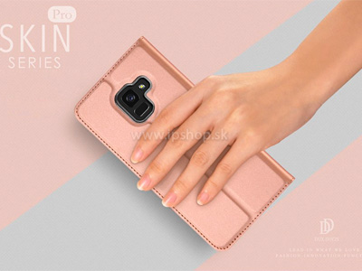 Luxusn Slim pouzdro Rose Gold (rovozlat) na Samsung Galaxy A8 (2018)