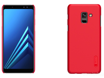 Exclusive SHIELD Red - luxusn ochrann kryt (obal) erven na Samsung Galaxy A8 (2018)