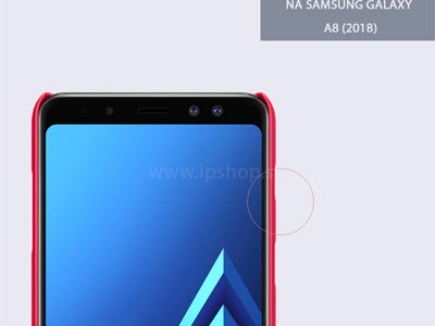 Exclusive SHIELD Red - luxusn ochrann kryt (obal) erven na Samsung Galaxy A8 (2018)