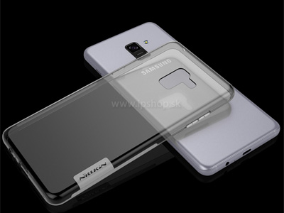 Luxusn ochrann kryt (obal) Nature TPU Clear (ry) na Samsung Galaxy A8 (2018)