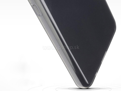 Ochrann gelov kryt (obal) Smokey Black (dymov ed) na Samsung Galaxy A8 (2018)