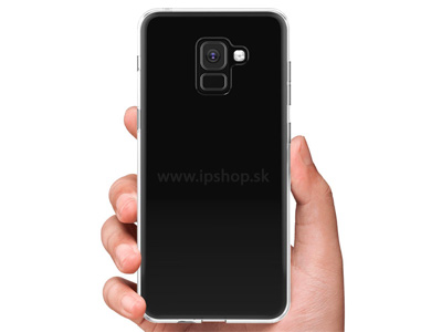 Ochrann kryt (obal) TPU Ultra Slim Clear (ry) na Samsung Galaxy A8 (2018)