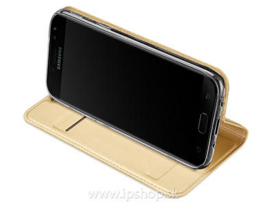 Luxusn Slim puzdro na Samsung Galaxy J5 (2017) zlat