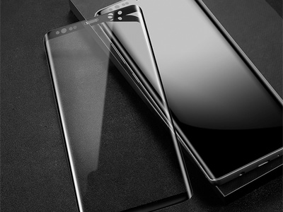 3D ARC - Temperovan tvrden ochrann sklo na cel displej pre SAMSUNG Galaxy Note 8 - ierne