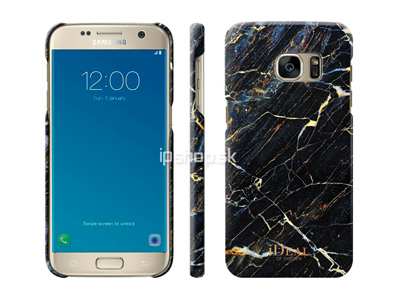 Ideal of Sweden Midnight Blue Marble - ochrann mramorov kryt na Samsung Galaxy S7 Edge **VPREDAJ!!