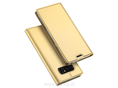 Luxusn Slim Line Gold puzdro na Samsung Galaxy Note 8 zlat